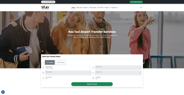 Online κρατήσεις μεταφορών επιβατών